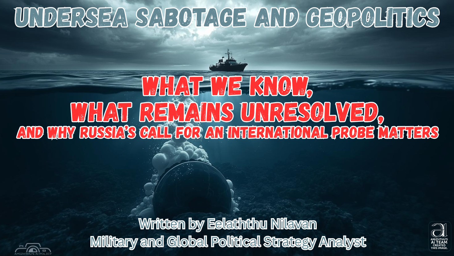 Undersea Sabotage and Geopolitics