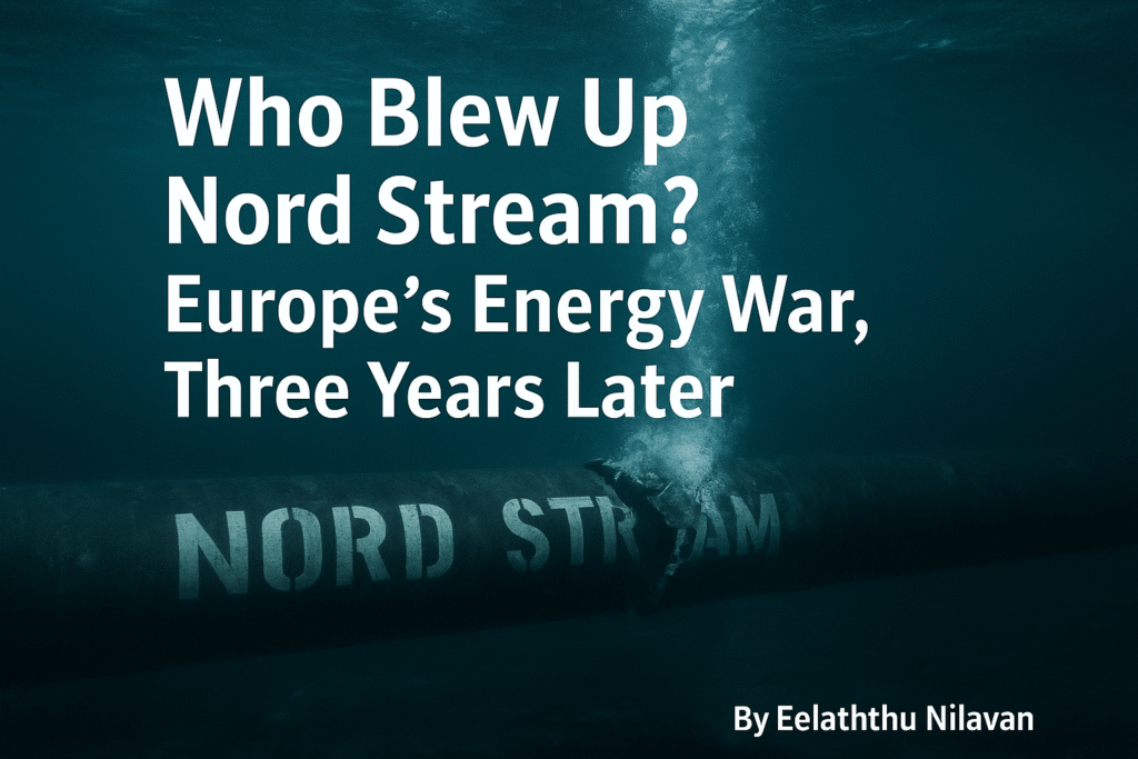 Who Blew Up Nord Stream