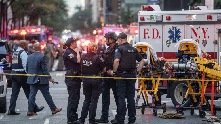 shooting at a restaurant in New York this morning