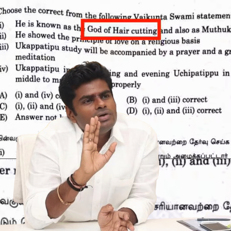 01 SEP 2025 - AMIZHTHU - BJP Annamalai Angry