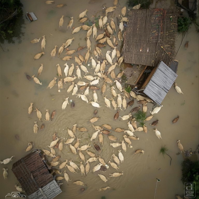 02 SEP 2025 -187 goats were swept away in the floods