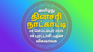 24 Sept 2025 Amizhthu - Tamil Calendar