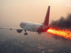 A SpiceJet flight from Delhi to Kathmandu