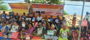 A rotating hunger strike demanding international justice for the Tamil people began in Jaffna today (1)
