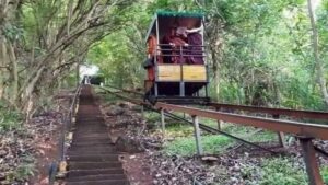 Cable car accident in Sri Lanka