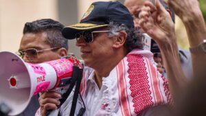 Colombian President Gustavo Petro