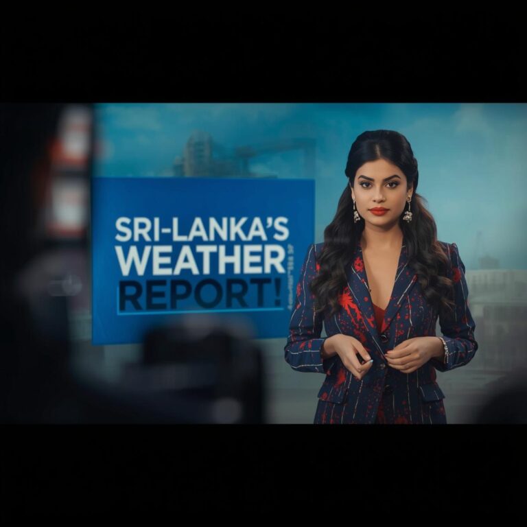SRI LANKA'S TODAY'S WEATHER REPORT