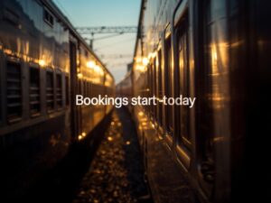 Special trains will operate from Chennai for Ayudha Puja and Diwali. Bookings start today.