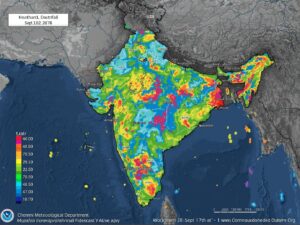 The Chennai Meteorological Department has said that heavy rain is likely to occur in 6 districts on September 16th and in 8 districts on the 17th.