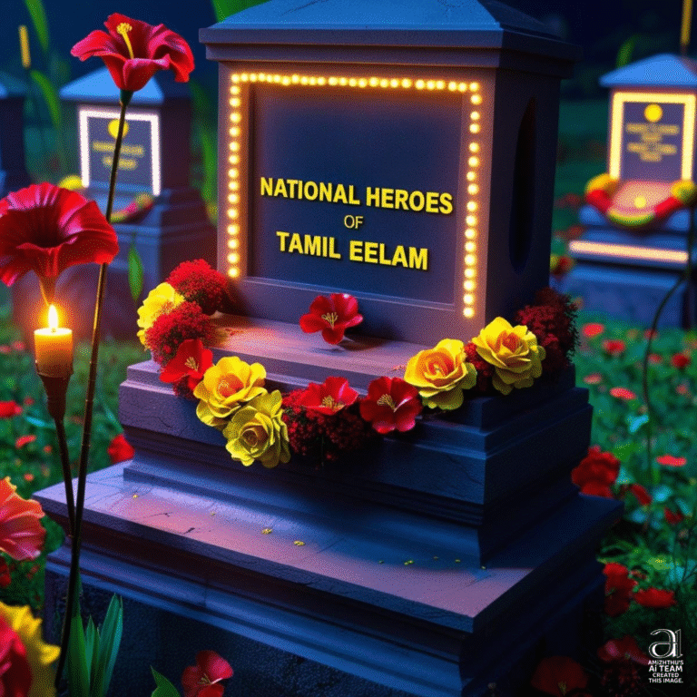 The National Heroes Of Tamil Eelam