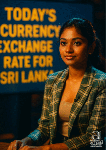 Today's currency exchange rate for Sri Lanka