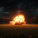 a bomb blast during a cricket match in Pakistan