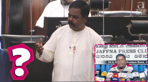 shritharan sivagnanam in parliament
