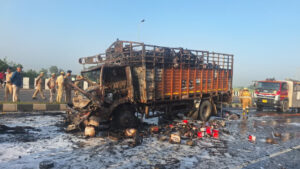 up accident