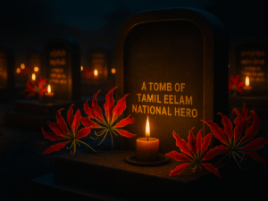 A tomb of the tamil eelam national hero (1)