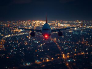 An Indian passenger flight