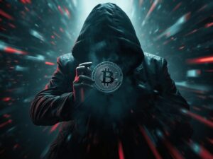 Create a news cover according to the headline_ _North Korean hackers launch new revolution in crypto theft_
