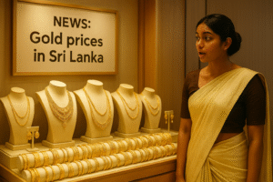 Gold prices in Sri Lanka