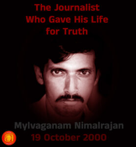 Mylvaganam Nimalrajan 19October 2000